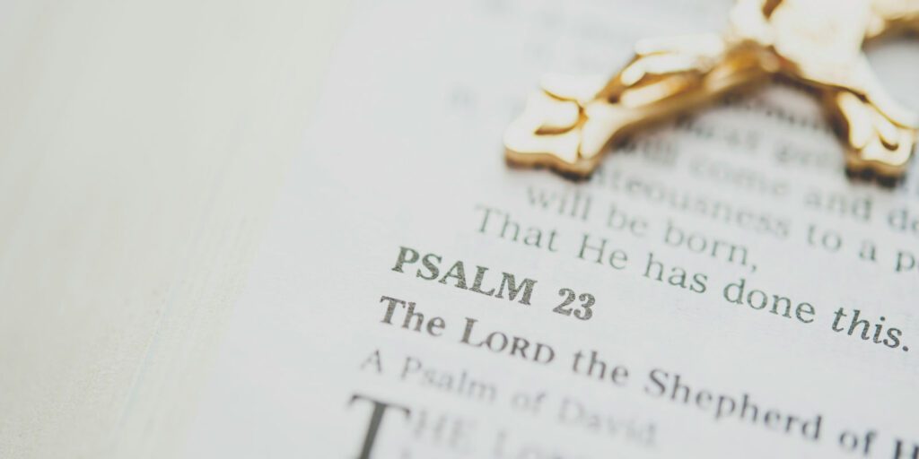 Psalm 23 - Tekst